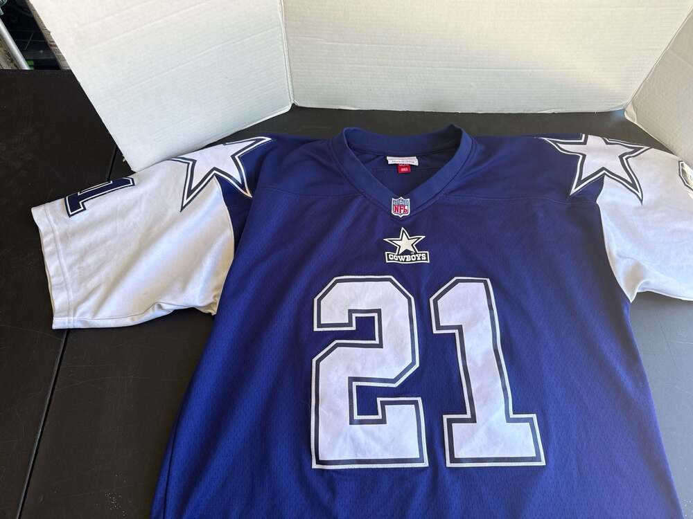 Mitchell & Ness Dallas Cowboys Deion Sanders 1995 Throwback Jersey Size 48 XL